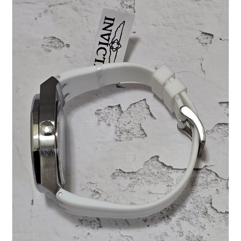 Invicta Speedway Rim Men's Watch 42mm White Silver 70039 Brand New - Picture 3 of 7